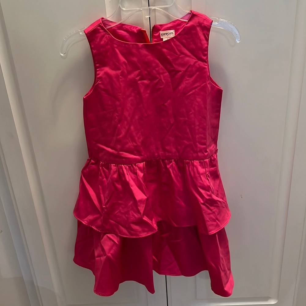 Crew Cuts Cotton Poplin Dress NWT 7